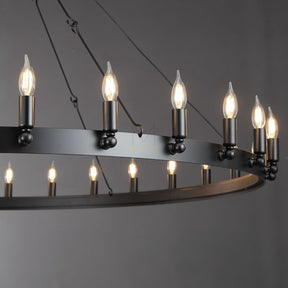 Dania Camina Luxury Vintage Round Chandelier