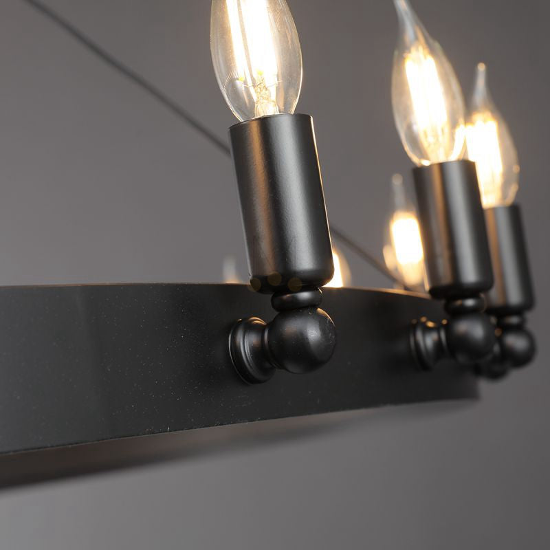 Dania Camina Luxury Vintage Round Chandelier