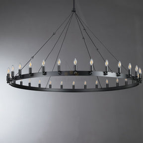 Dania Series Luxury Vintage Filament Round Chandelier, Classic Chandelier Lighting Fixture (Copy)