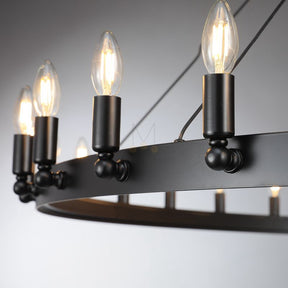 Dania Camina Luxury Vintage Round Chandelier