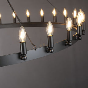 Dania Camina Luxury Vintage Round Chandelier