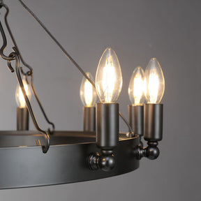 Dania Camina Luxury Vintage Round Chandelier