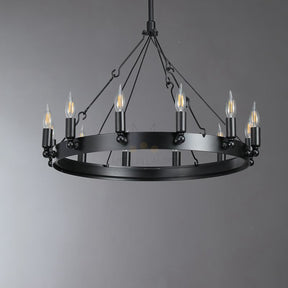 Dania Series Luxury Vintage Filament Round Chandelier, Classic Chandelier Lighting Fixture (Copy)