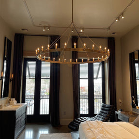 Dania Camina Luxury Vintage Round Chandelier