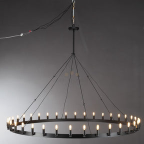 Dania Series Luxury Vintage Filament Round Chandelier, Classic Chandelier Lighting Fixture (Copy)