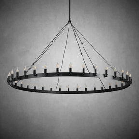 Dania Series Luxury Vintage Filament Round Chandelier, Classic Chandelier Lighting Fixture (Copy)