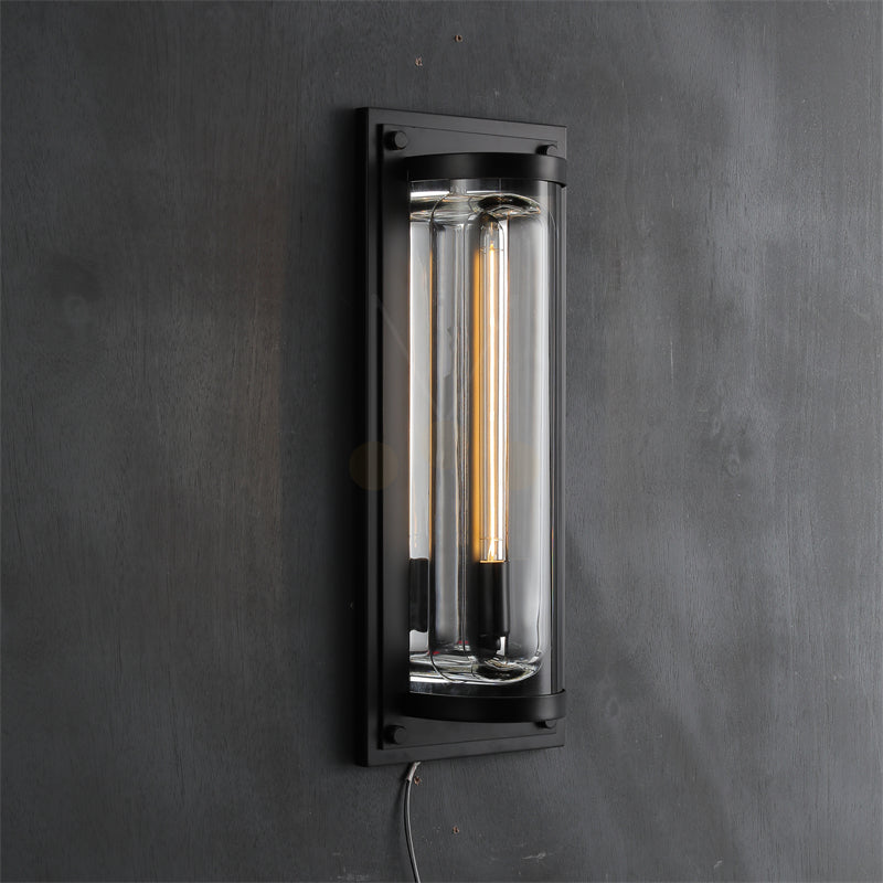 Danny Grand Round Wall Sconce, Indoor Wall Lamp Fixture