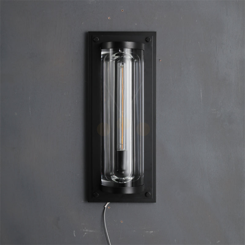 Danny Grand Round Wall Sconce, Indoor Wall Lamp Fixture