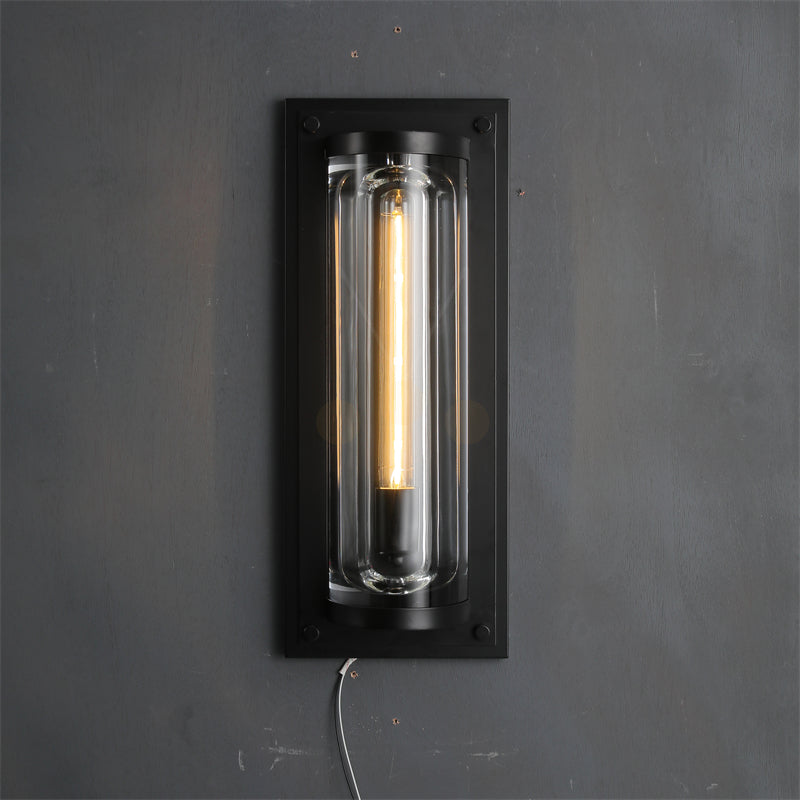 Danny Grand Round Wall Sconce, Indoor Wall Lamp Fixture