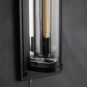 Danny Grand Round Wall Sconce, Indoor Wall Lamp Fixture