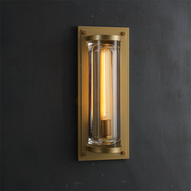 Danny Grand Round Wall Sconce, Indoor Wall Lamp Fixture