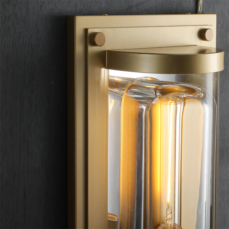 Danny Grand Round Wall Sconce, Indoor Wall Lamp Fixture