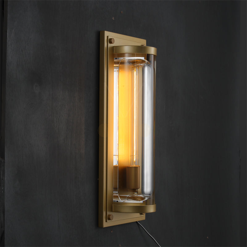 Danny Grand Round Wall Sconce, Indoor Wall Lamp Fixture