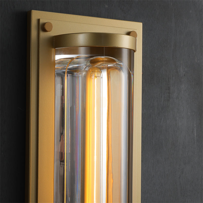 Danny Grand Round Wall Sconce, Indoor Wall Lamp Fixture