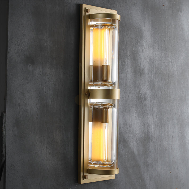 Danny Grand Round Wall Sconce, Indoor Wall Lamp Fixture