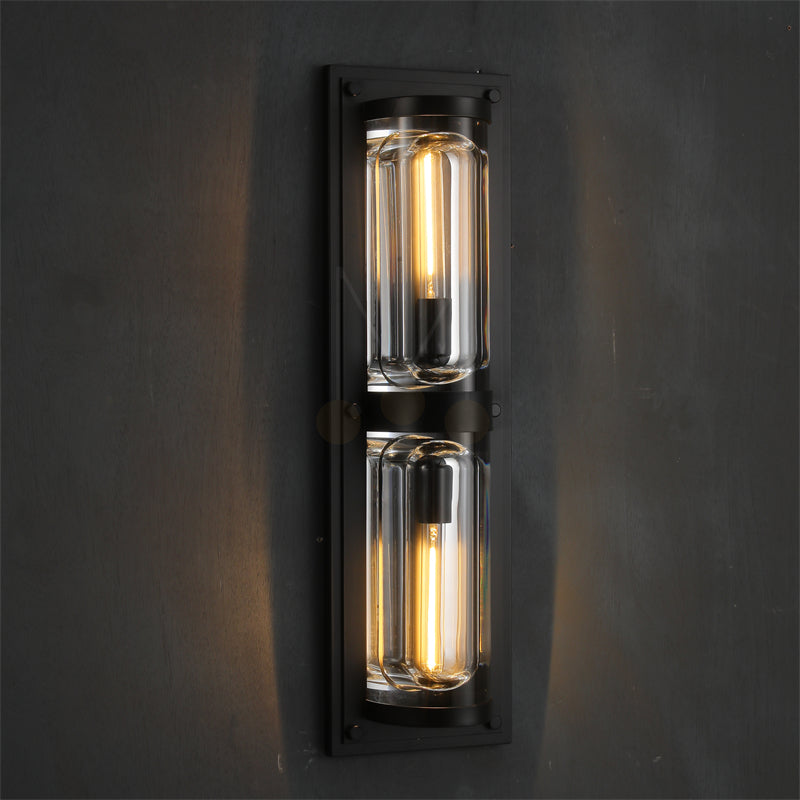 Danny Grand Round Wall Sconce, Indoor Wall Lamp Fixture