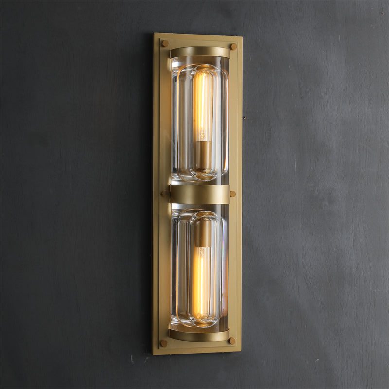 Danny Grand Round Wall Sconce, Indoor Wall Lamp Fixture