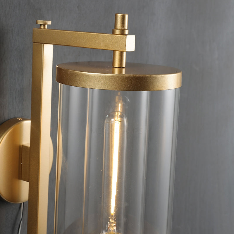 Danny Round Outdoor Sconce 16" 23'', Modern Wall Lamp