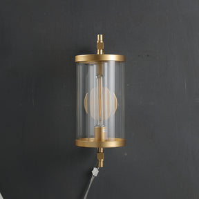 Danny Round Outdoor Sconce 16" 23'', Modern Wall Lamp