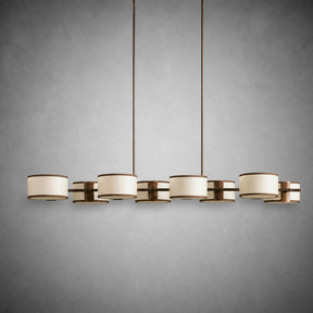 Daphne Fabric Linear Chandelier