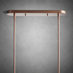 Daphne Fabric Linear Chandelier