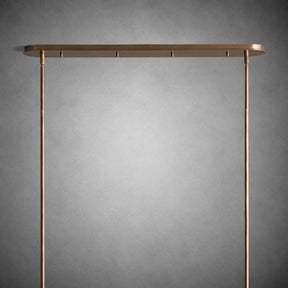 Daphne Fabric Linear Chandelier