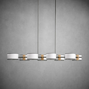 Daphne Fabric Linear Chandelier