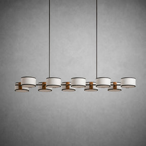 Daphne Fabric Linear Chandelier