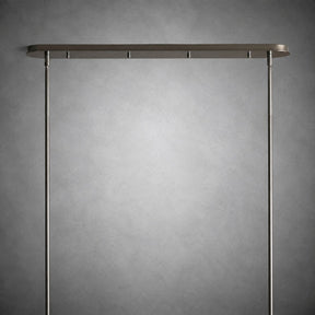 Daphne Fabric Linear Chandelier