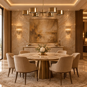 Daphne Metal Round Chandelier