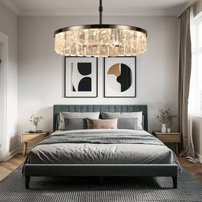 Selene Linear Crystal Chandelier