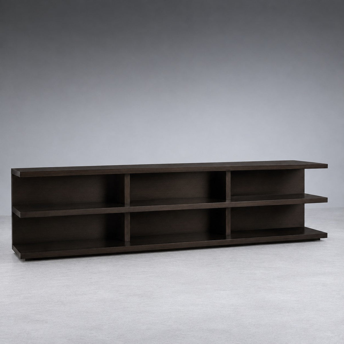 Contemporary Wood Console Table