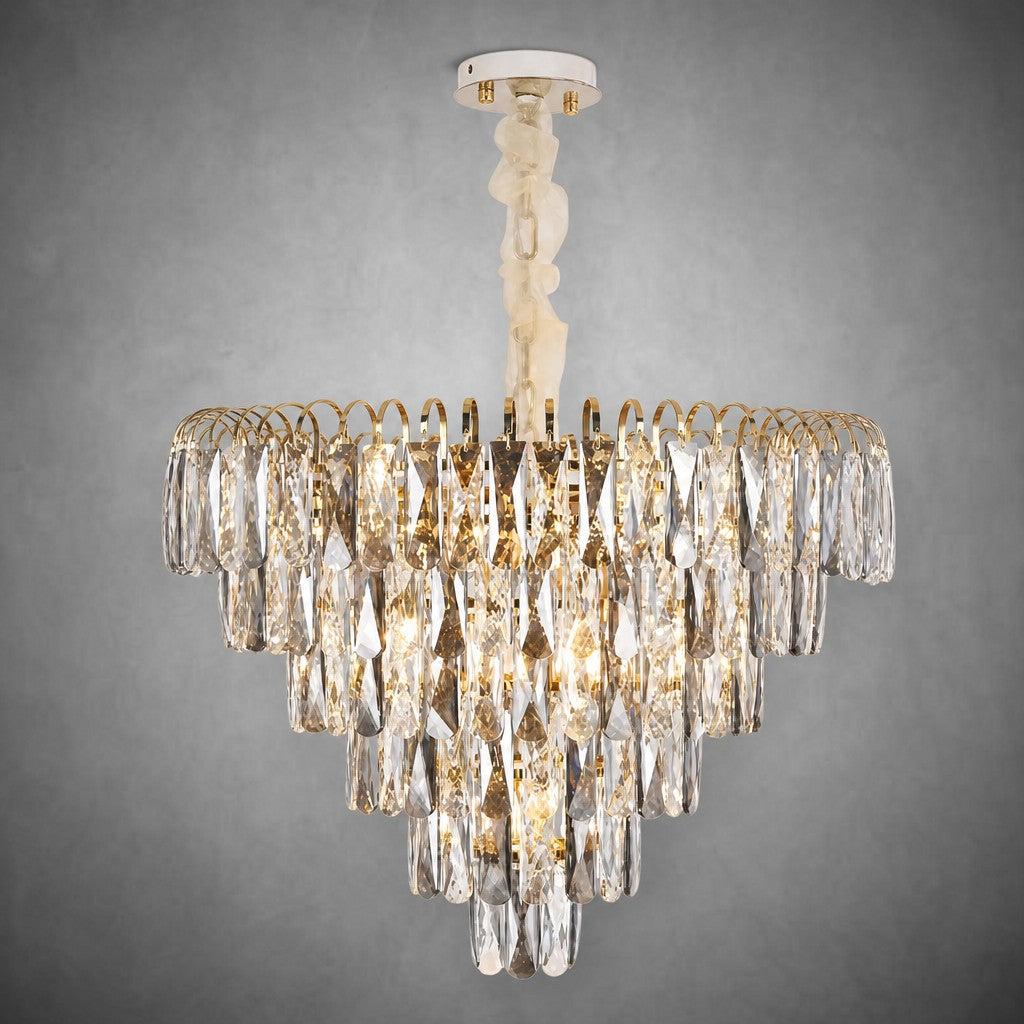 Eterea Crystal Rectangular Chandelier