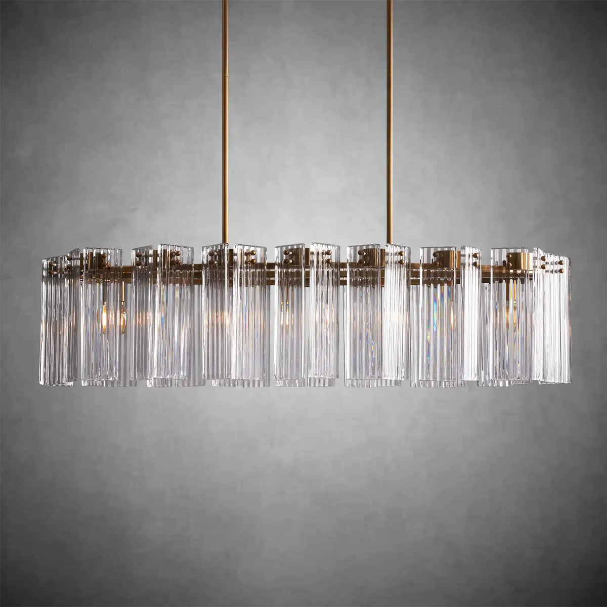 Delsie Oval Chandelier 51''63''72''