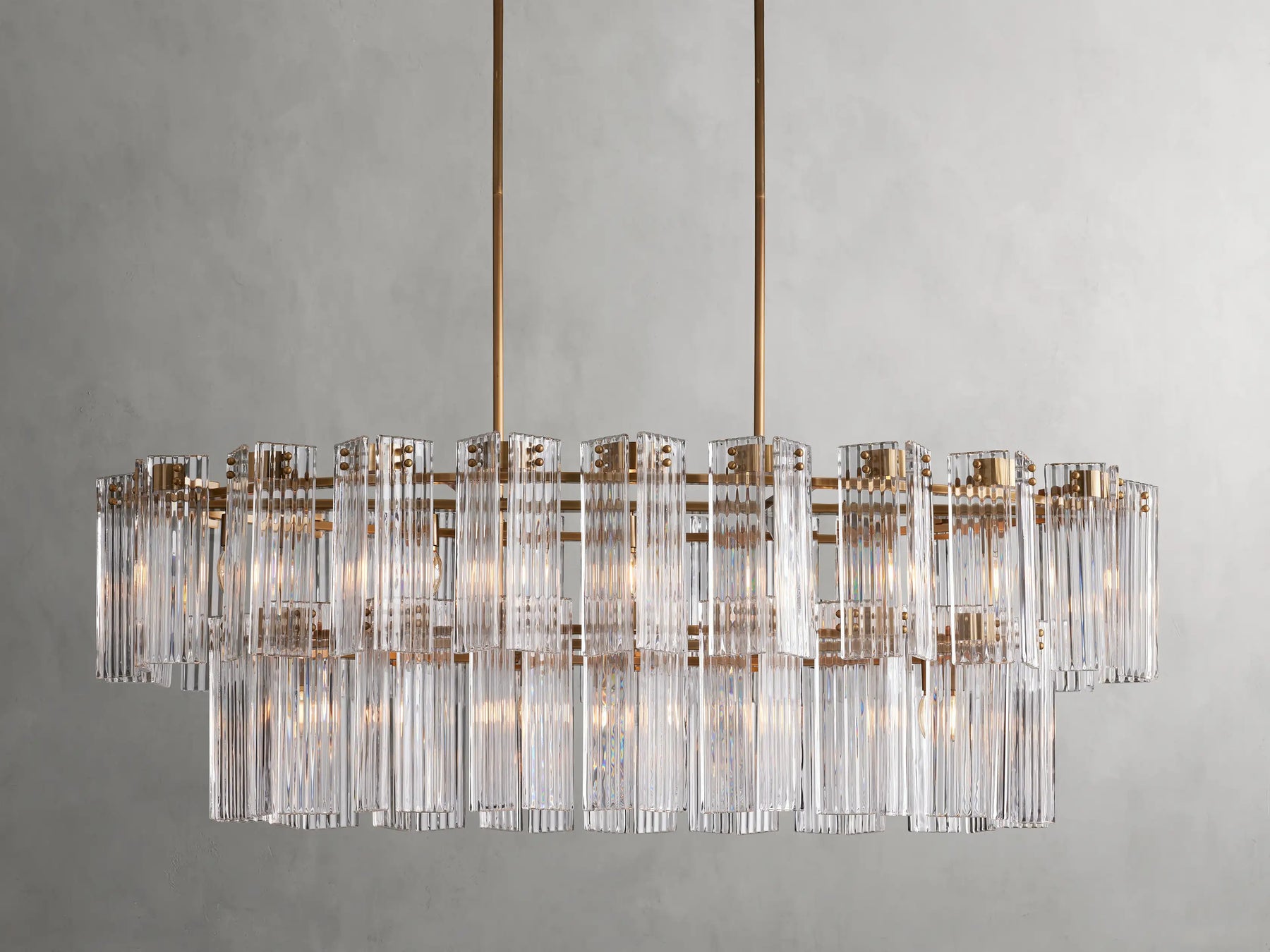 Delsia Oval Chandelier 51''63''72''