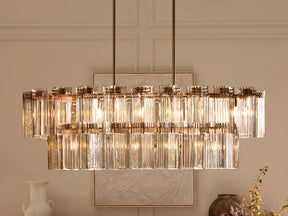 Delsia Oval Chandelier 51''63''72''