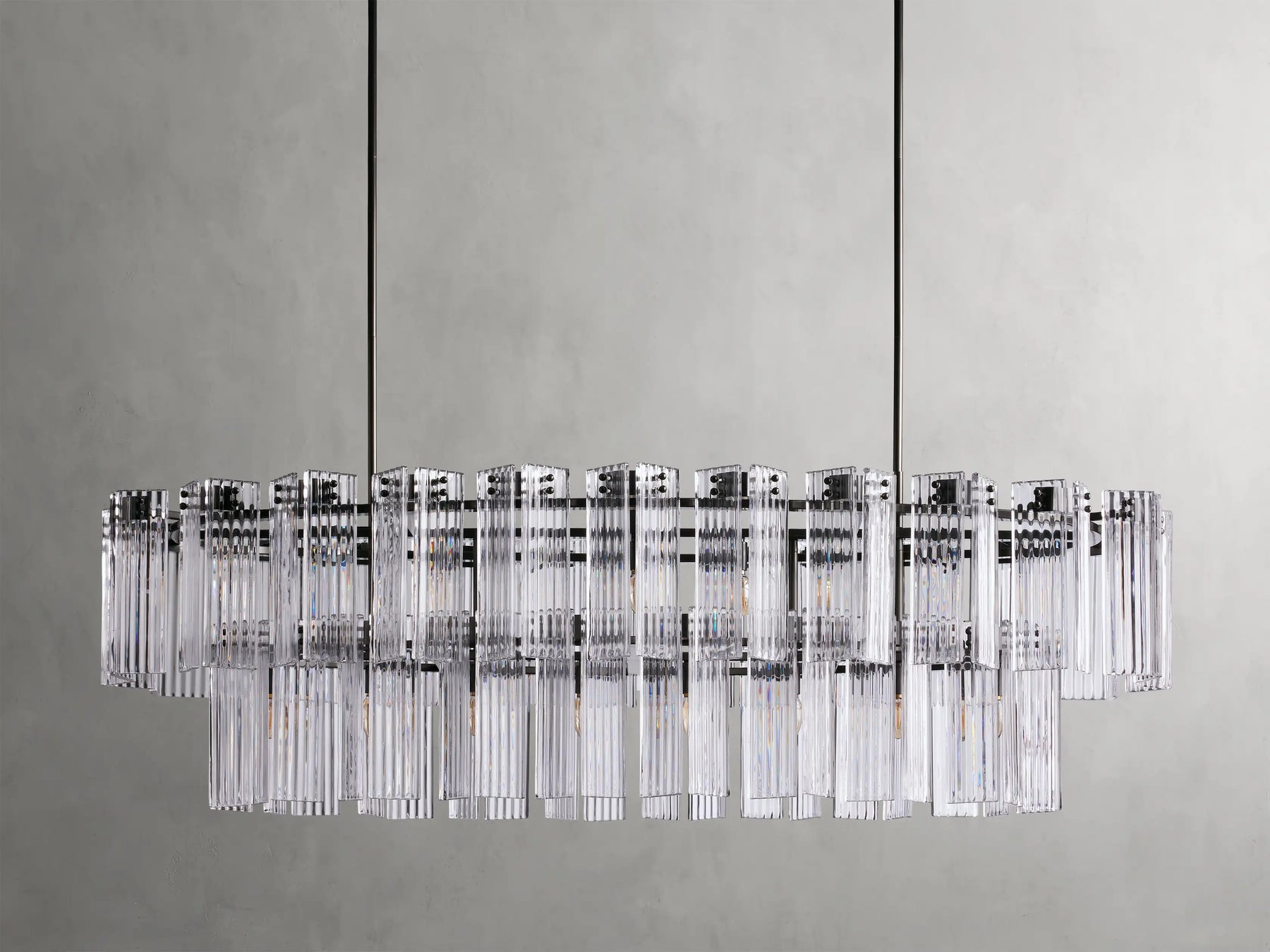 Delsia Oval Chandelier 51''63''72''
