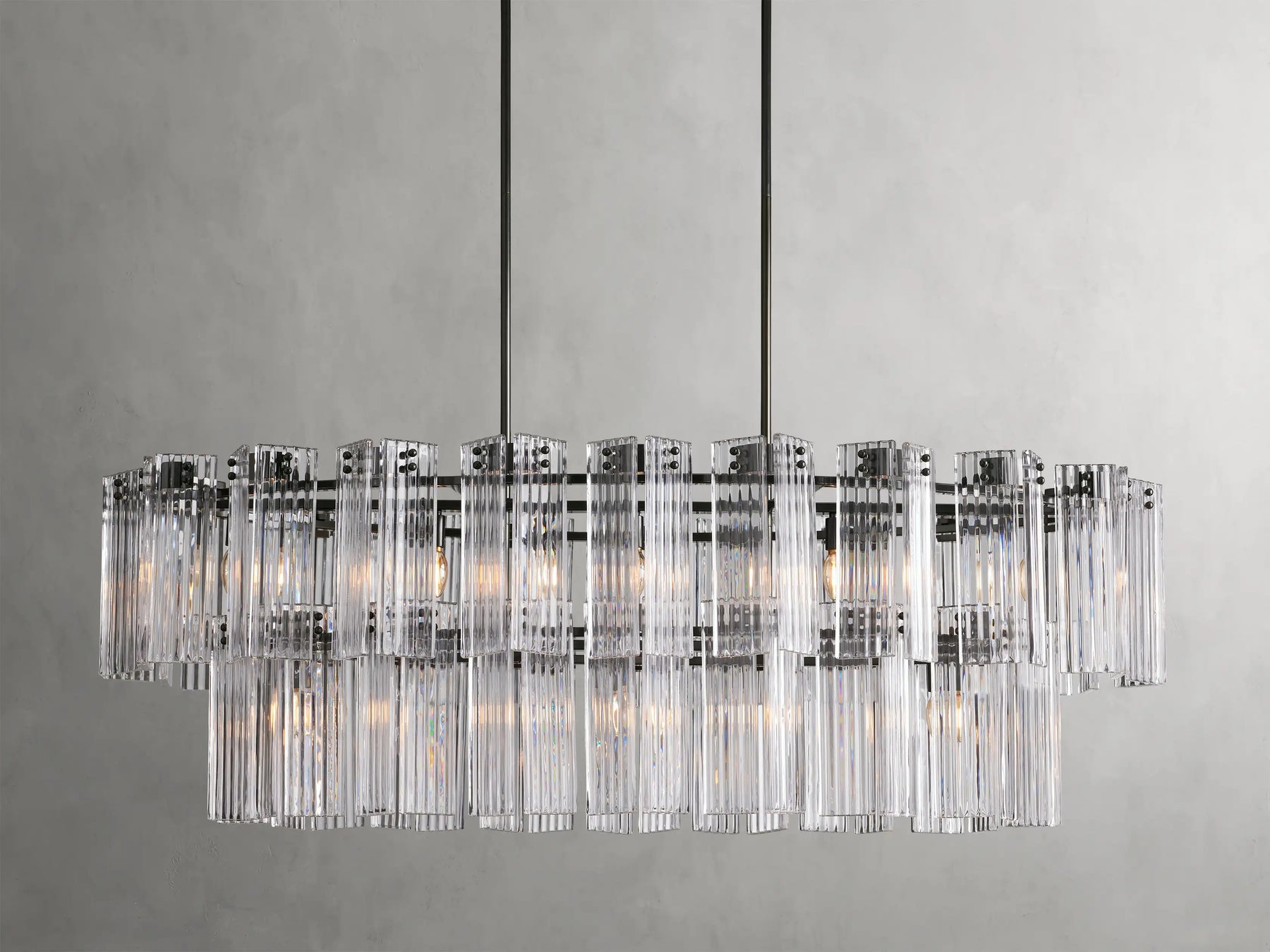 Delsia Oval Chandelier 51''63''72''