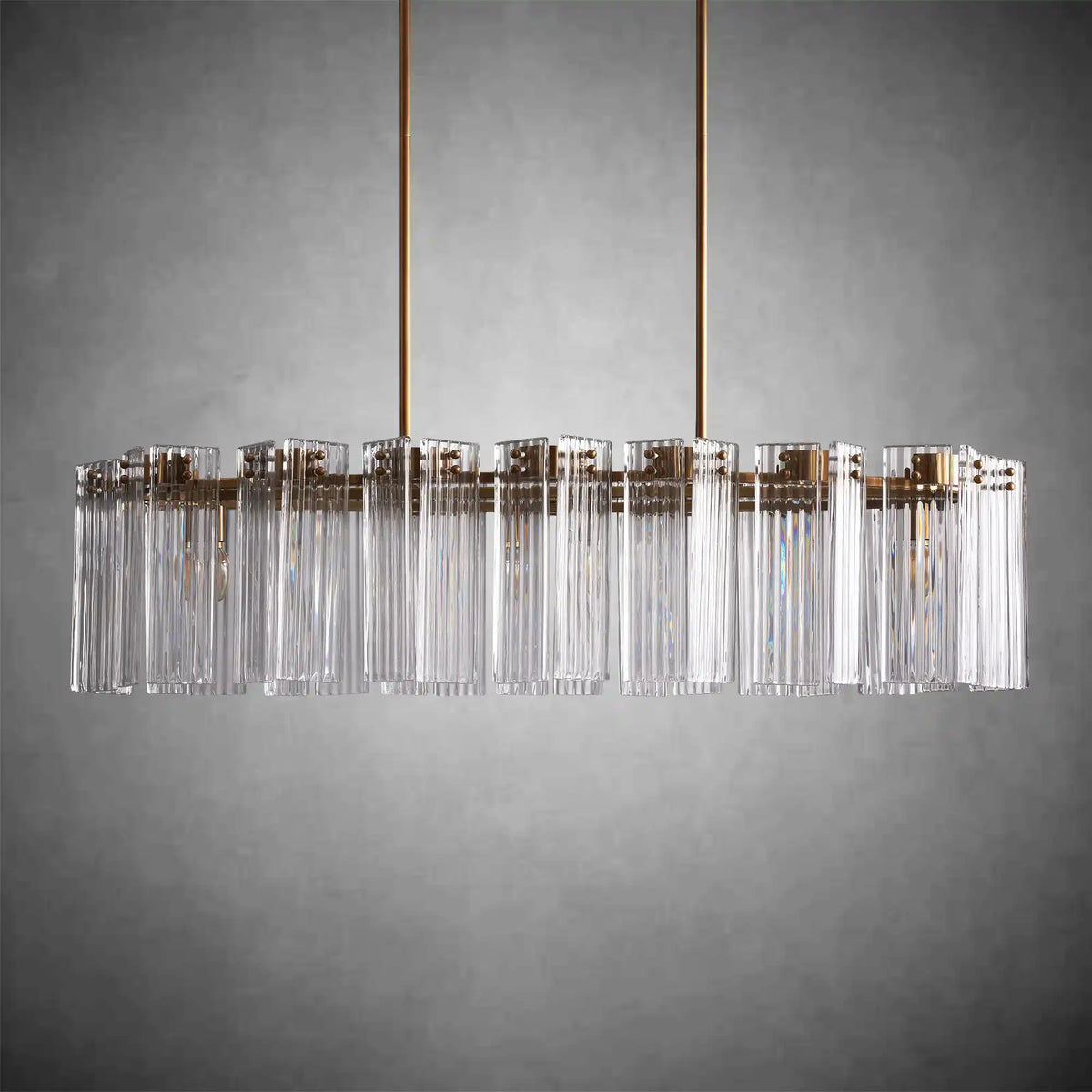 Delsie Oval Chandelier 51''63''72''