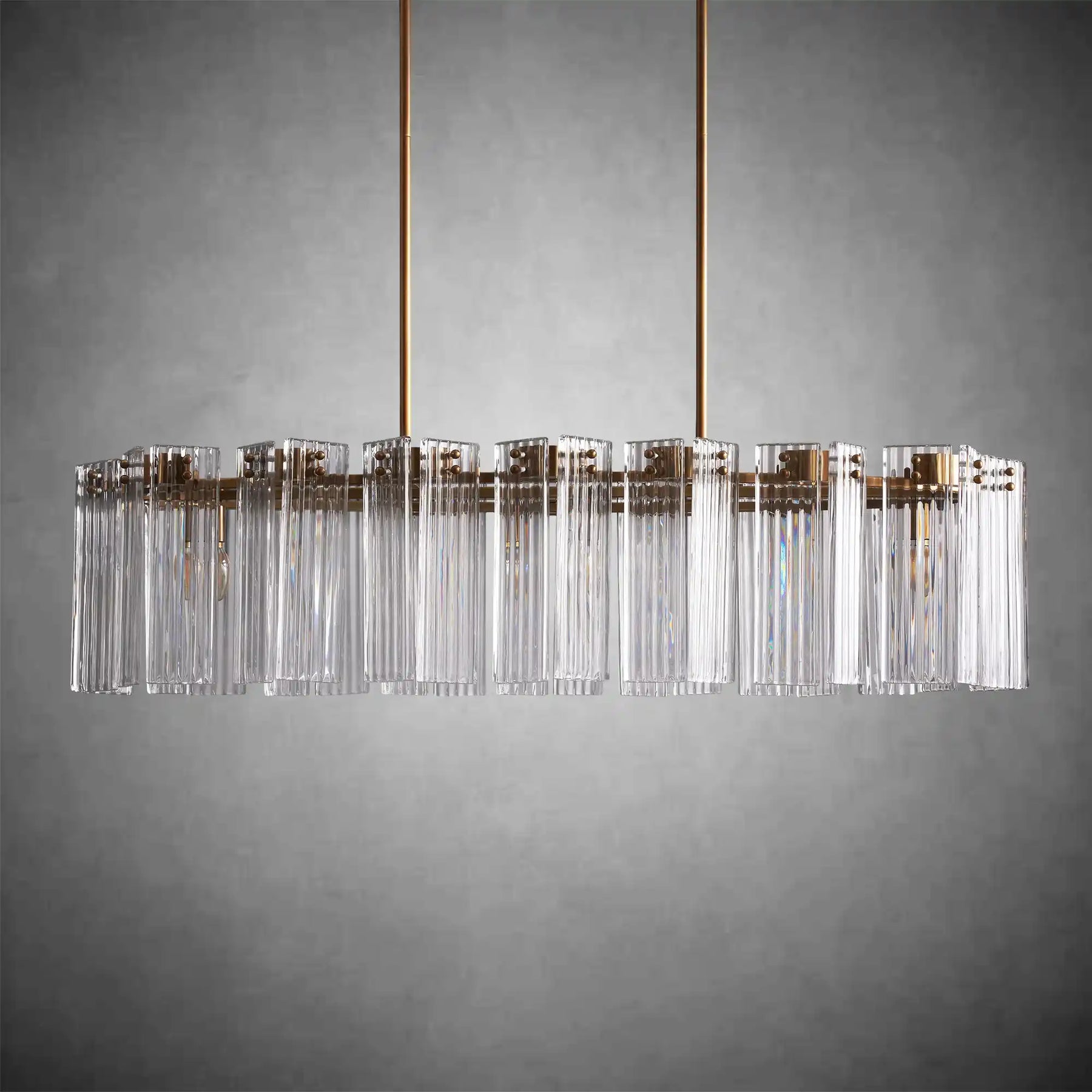 Delsie Oval Chandelier 51''63''72''
