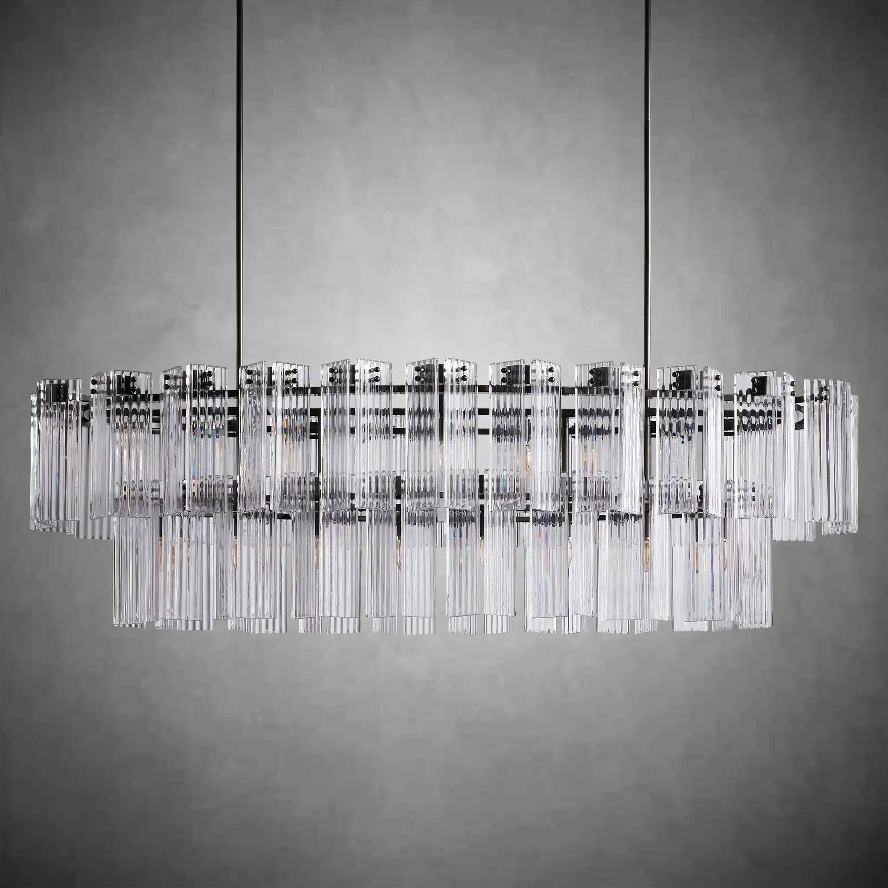 Delsie Oval Chandelier 51''63''72''