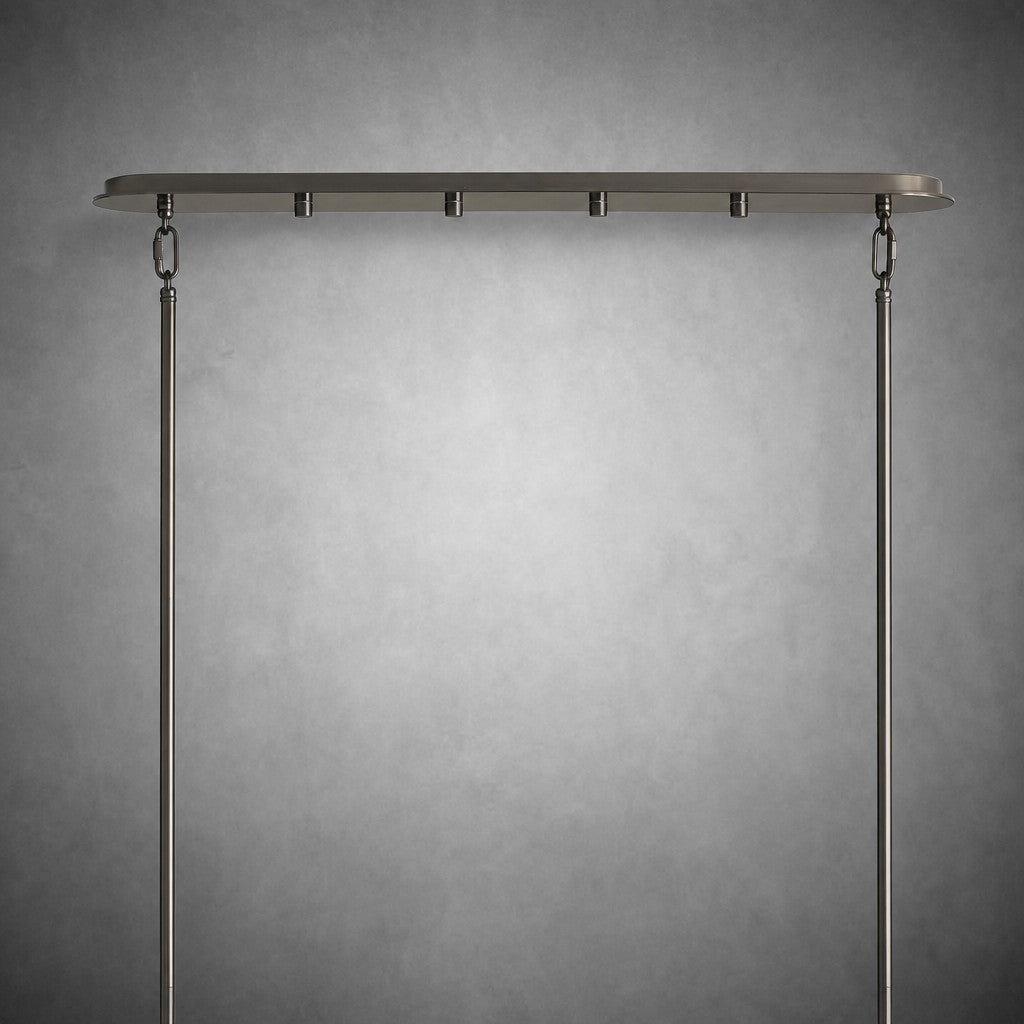 Delsie Oval Art Glass Chandelier 51''63''72''L