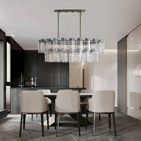 Delsie Oval Chandelier 51''63''72''