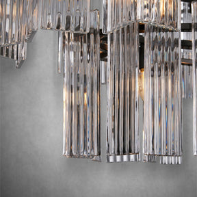 Delsie Oval Tiered Chandelier 63'' 72"W