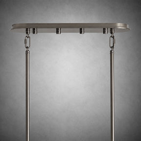 Delsie Oval Tiered Chandelier 63'' 72"W