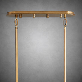 Delsie Oval Tiered Chandelier 63'' 72"W