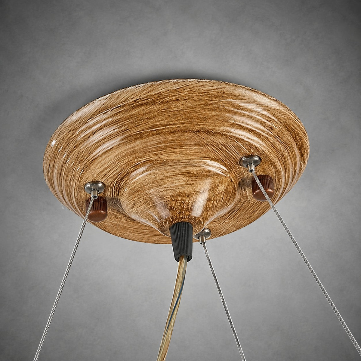 Demolion Branch Glass Globe Chandelier