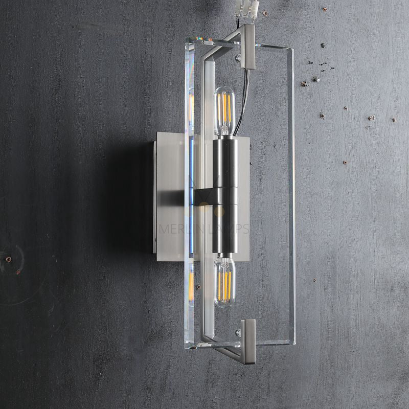 Dennis Modern Glass Indoor Decor Wall Sconce