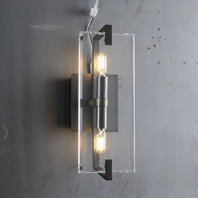 Dennis Modern Glass Indoor Decor Wall Sconce