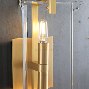 Dennis Modern Glass Indoor Decor Wall Sconce